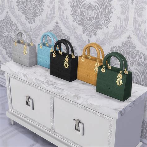 sims 4 cc dior|sims 4 luxury bags cc.